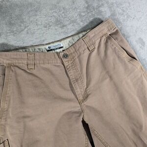 Columbia Cargo‎ Pants Relaxed Fit Utility Outdoor Casual Mens Size 36